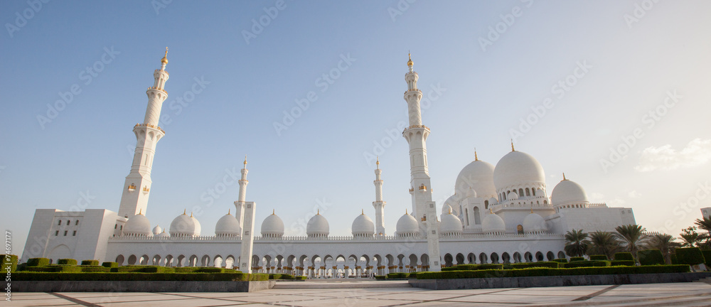 Obraz premium Grand Mosque of Abu Dhabi