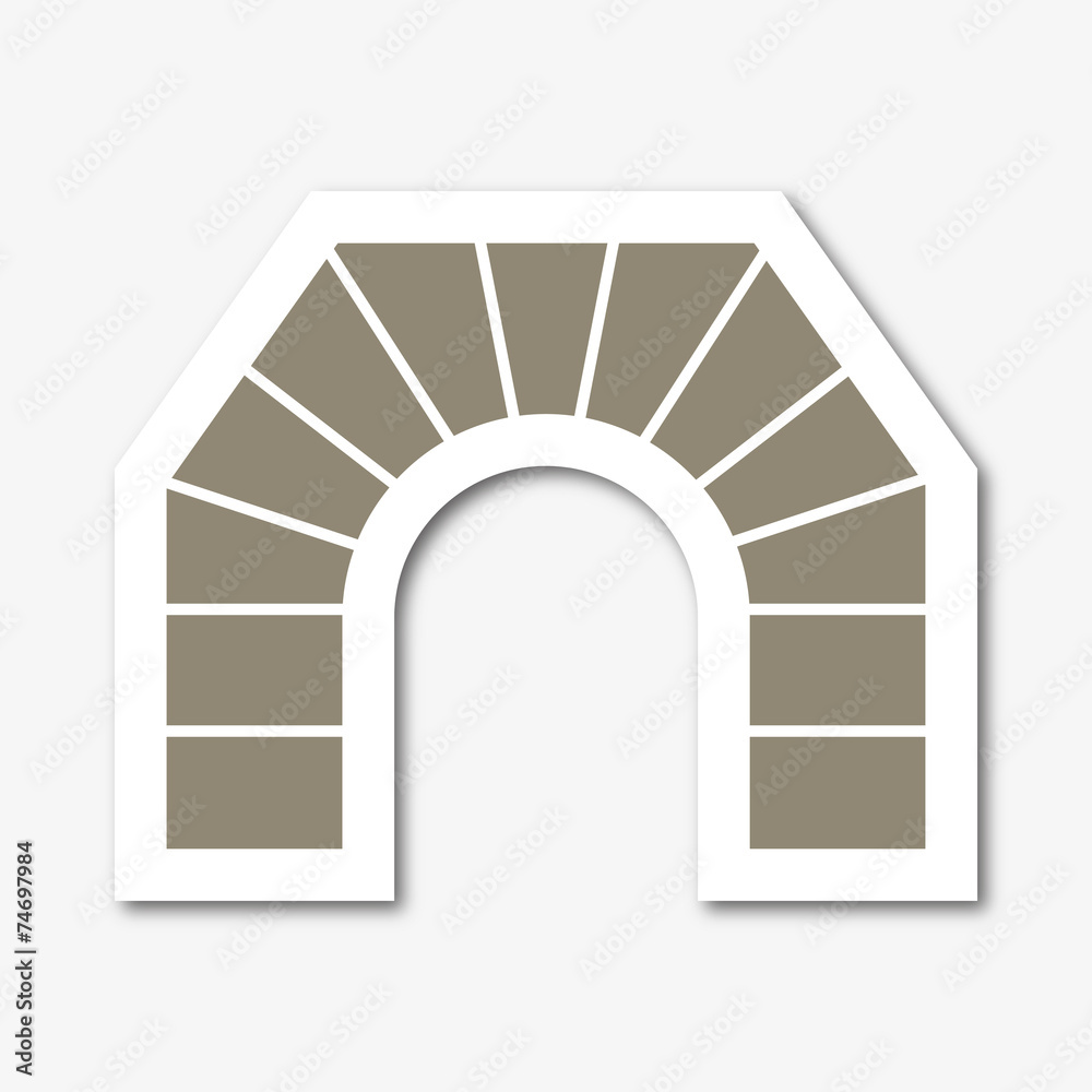 Logo tunnel. Logo tunnel.