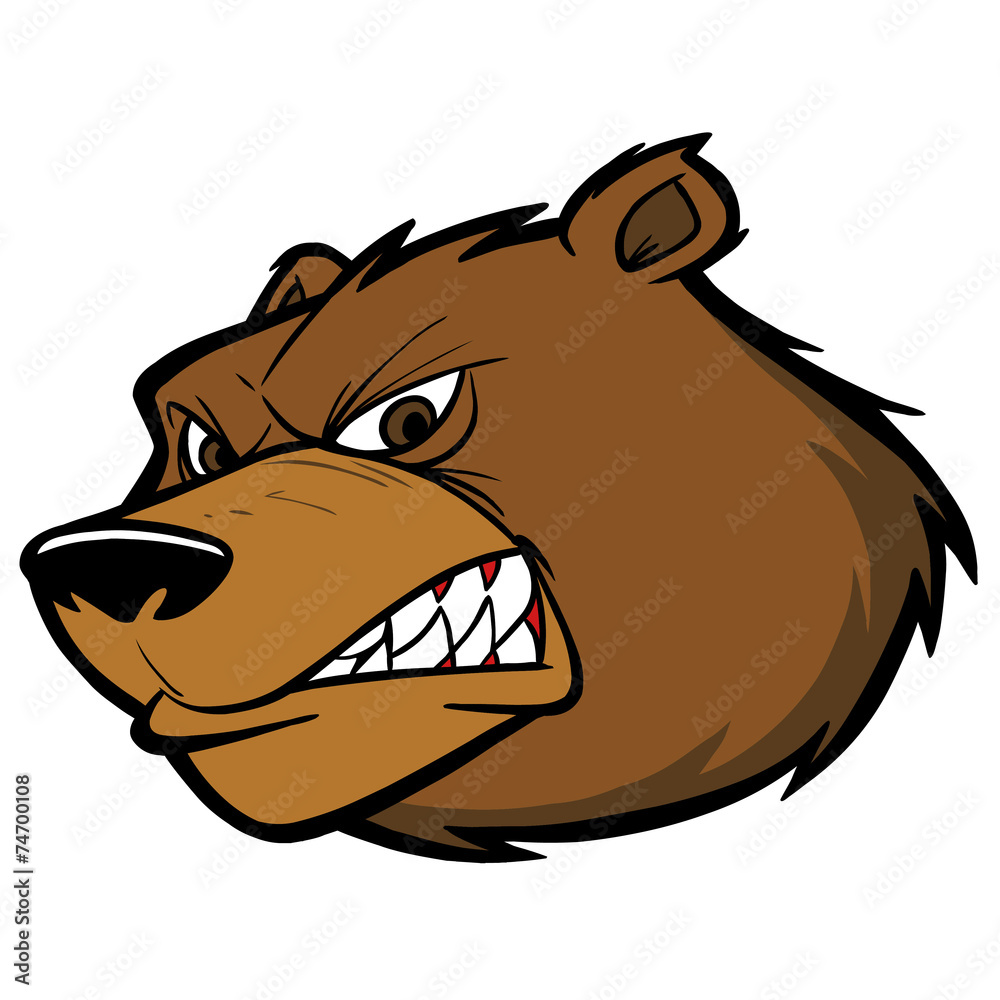 Fototapeta premium Bear Team Mascot