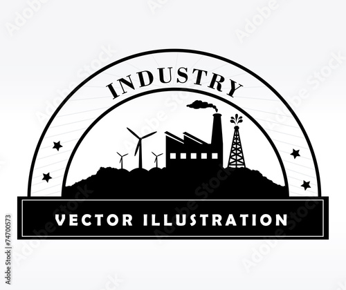 Industry design  vector illustration.