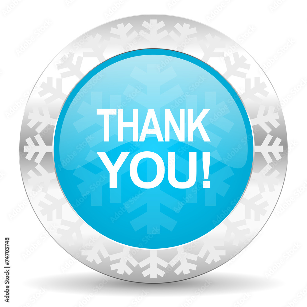 thank you icon, christmas button thank you icon, christmas button