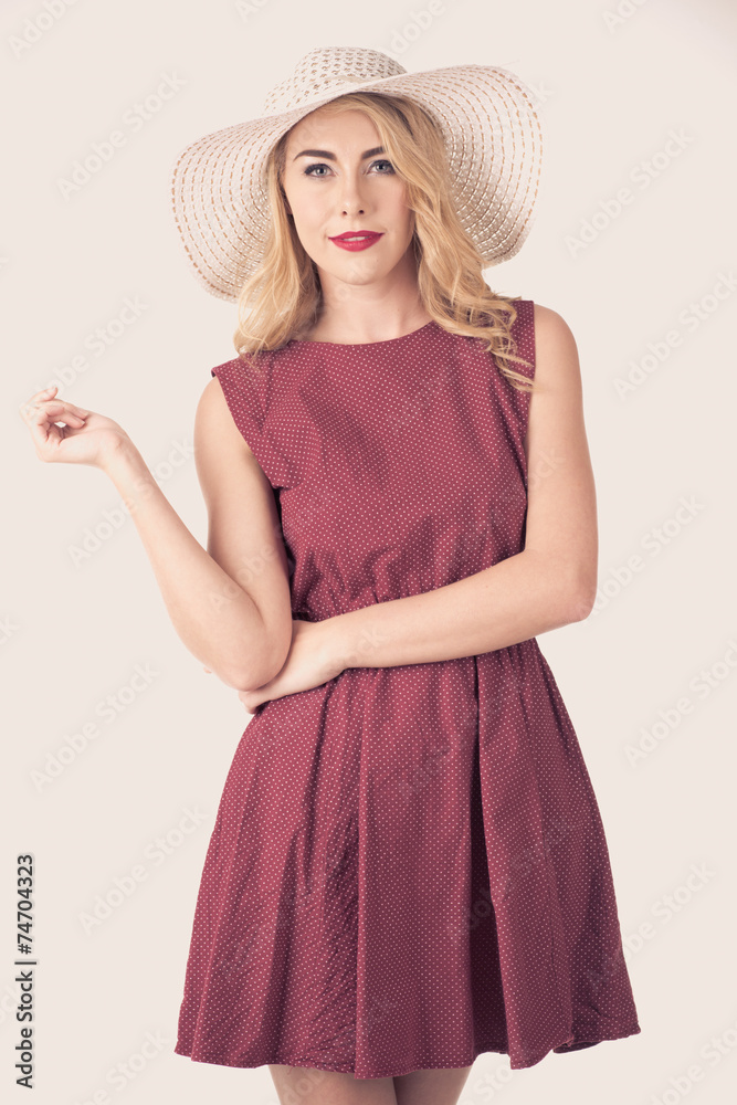 Portrait of beautiful blonde woman Portrait of beautiful blonde woman