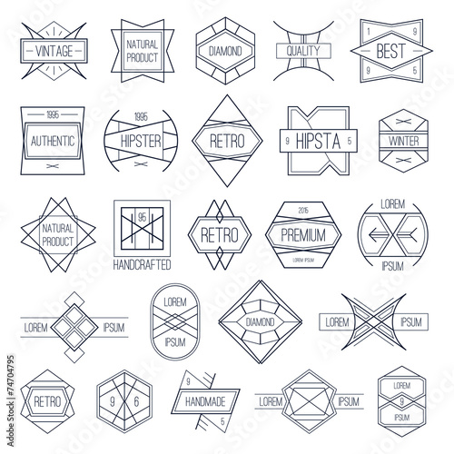 Labels and design elements