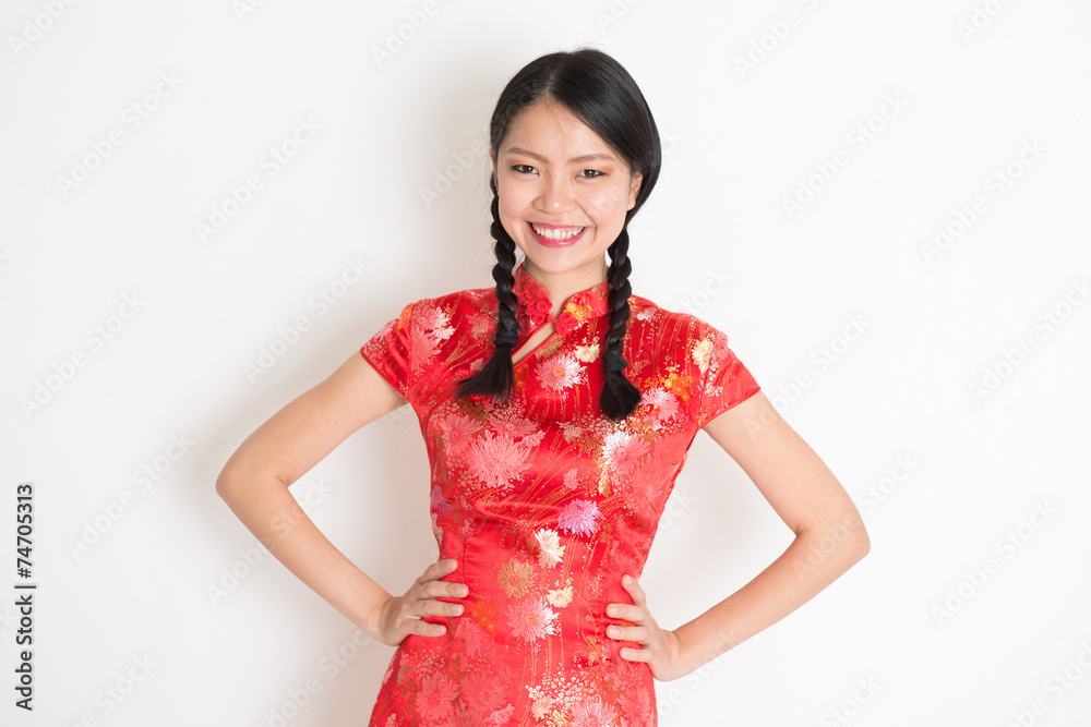 Asian chinese girl in qipao Asian chinese girl in qipao
