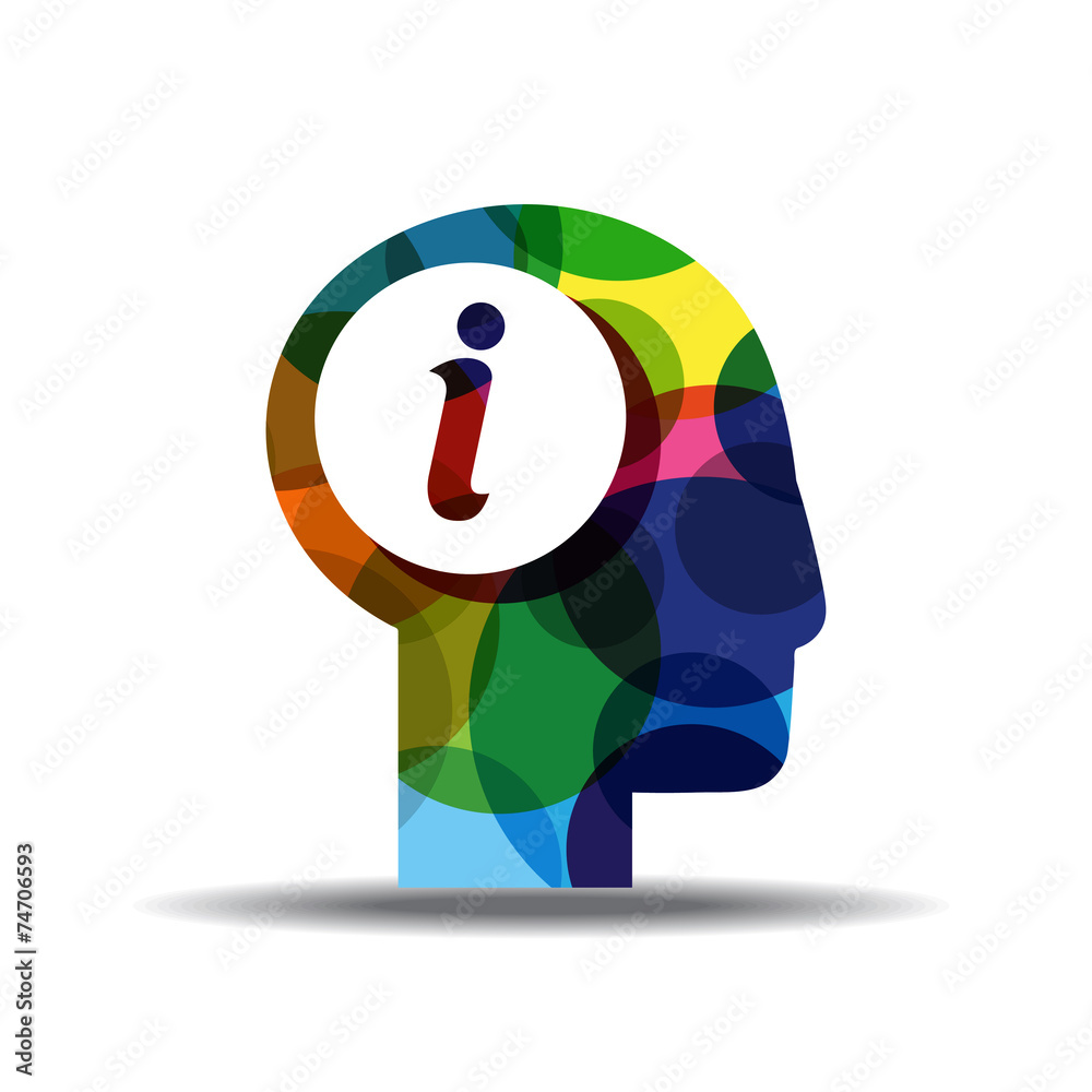 Obraz premium Info Colorful Vector Icon Design