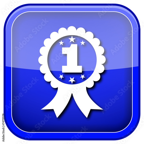 First prize ribbon icon