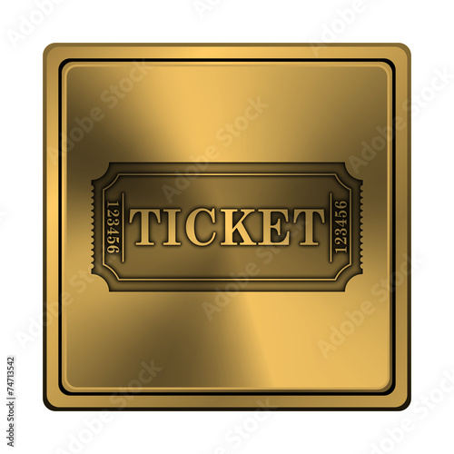 Cinema ticket icon