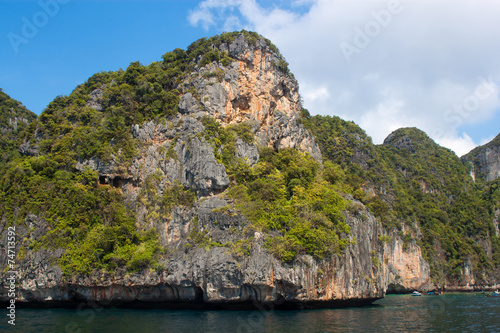 Island of Phi Phi Leh in Thailand