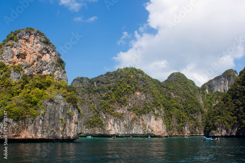 Island of Phi Phi Leh in Thailand © sateda