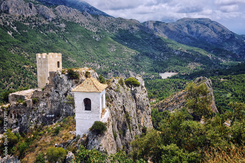 Guadalest - village famous for its castle and Bell Tower