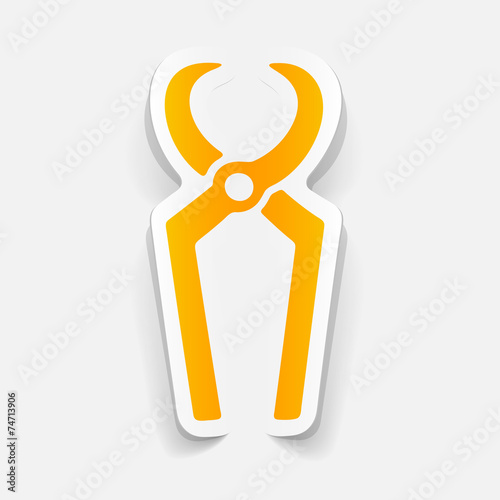 realistic design element: nippers