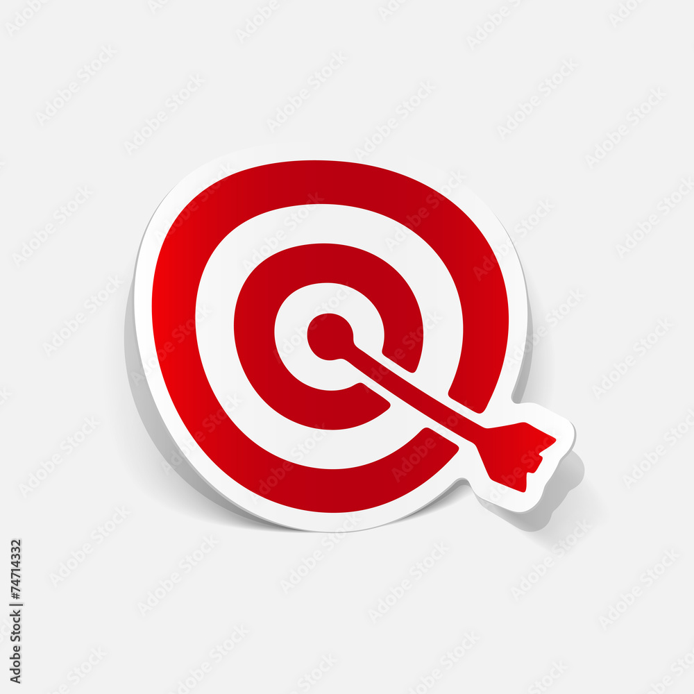 realistic design element: target realistic design element: target