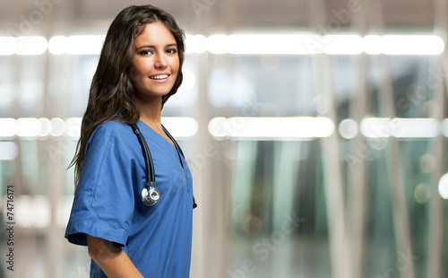Fotografie, Obraz Nurse portrait