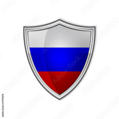 Russian glossy label or badge on a clean background Free Download Russian glossy label or badge on a clean background - GFXLoad