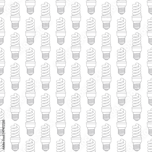 Contour energy saving lamp pattern