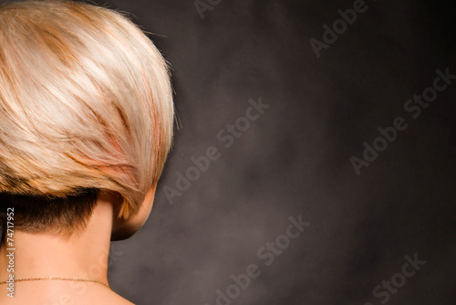 Wallpaper Mural Hair. Blonde with short hair  Torontodigital.ca