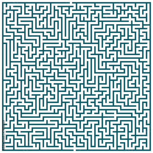 Maze pattern