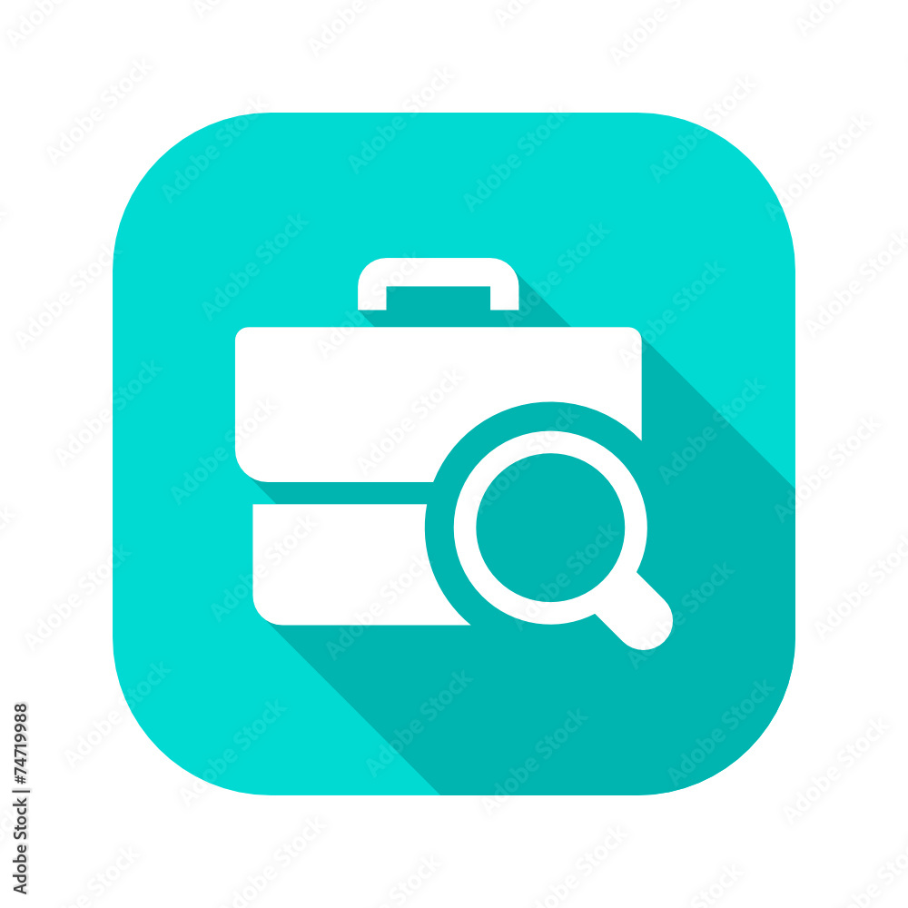 Flat Long Shadow Icon Flat Long Shadow Icon