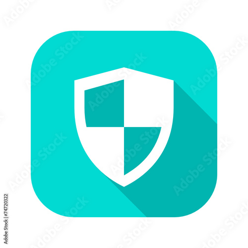 Flat Long Shadow Icon