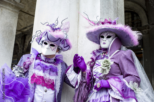 two mask in venice