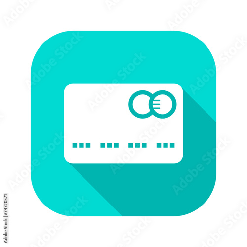 Flat Long Shadow Icon