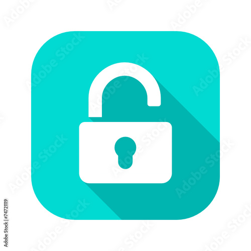Flat Long Shadow Icon