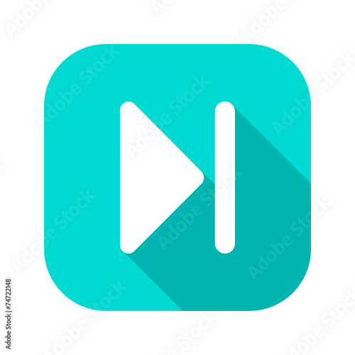Flat Long Shadow Icon