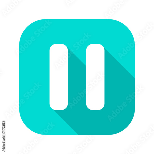 Flat Long Shadow Icon