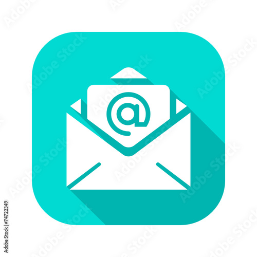 Flat Long Shadow Icon