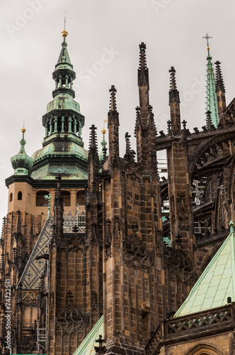 St. Vitus Cathedral towers