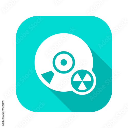 Flat Long Shadow Icon