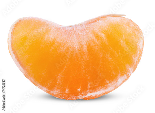 Peeled tangerine