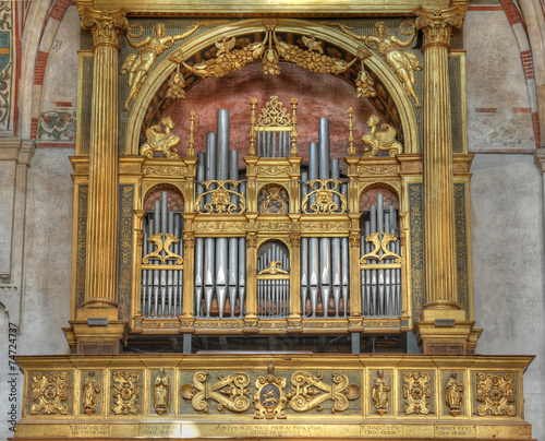 Seventeenth century, Italian, church organ.
