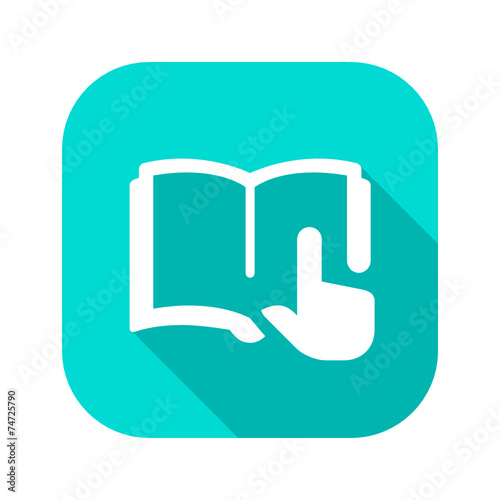 Flat Long Shadow Icon