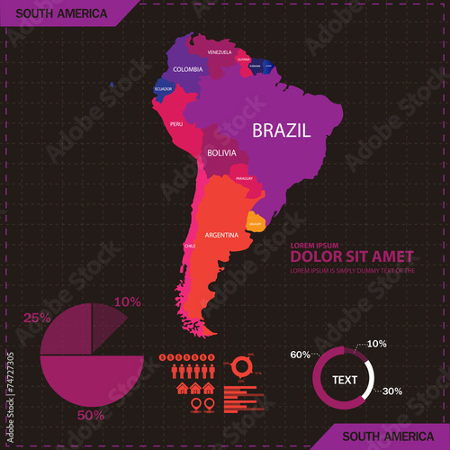 map infographic