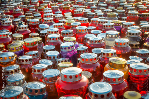 Memorial Day - Group of Candles