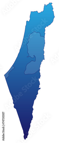 Israel in Blau