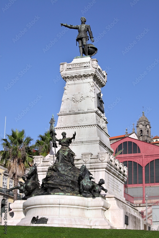 Fototapeta premium Henry the Navigator Monument (Infante Dom Henrique), Porto, Port