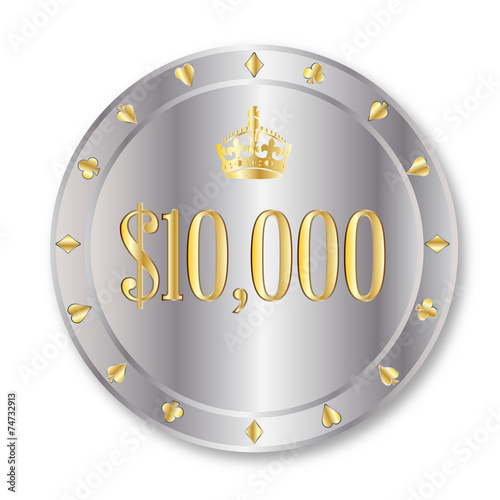 10000 Dollar Chip