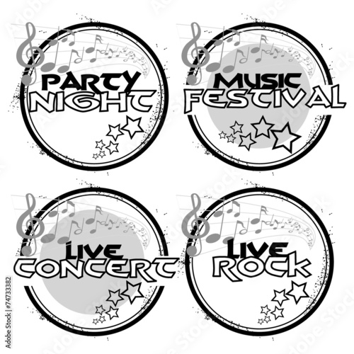 4 stamps live music