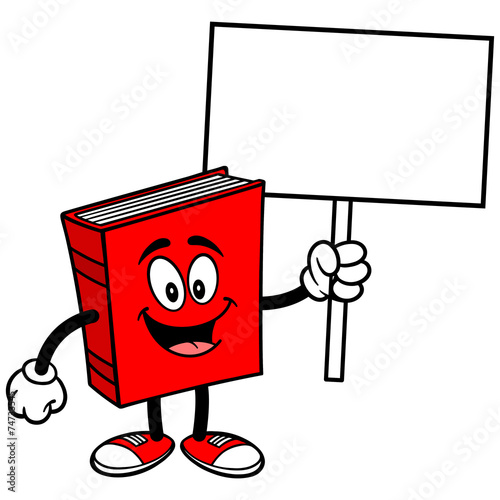 Book with Sign