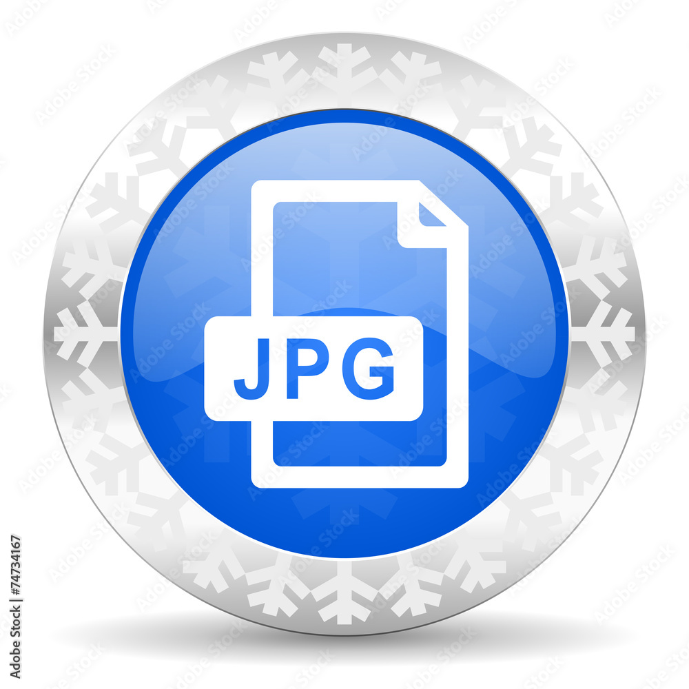 jpg file blue icon, christmas button jpg file blue icon, christmas button