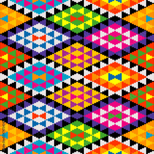 Native American Indian Seamless