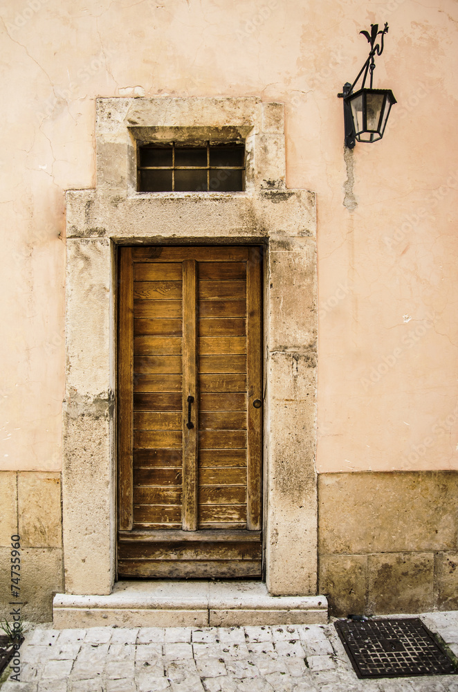 Fototapeta premium italian door
