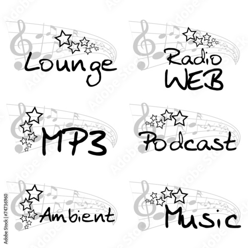 icons music