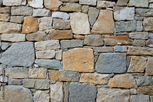  old wall in stones