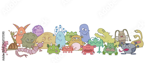 different scary germs