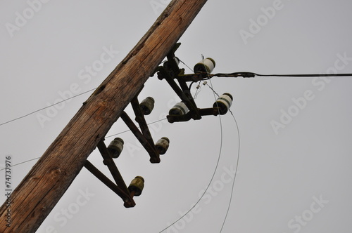 Telegrafenleitung photo