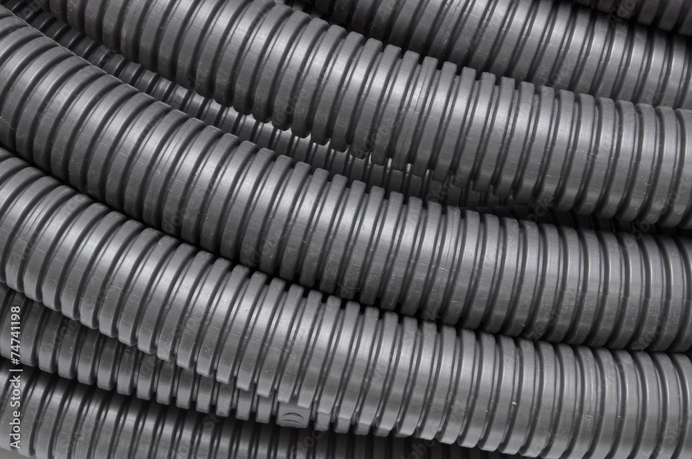 Black corrugated pipes Black corrugated pipes