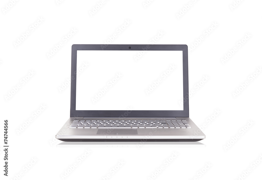 Silver Laptop